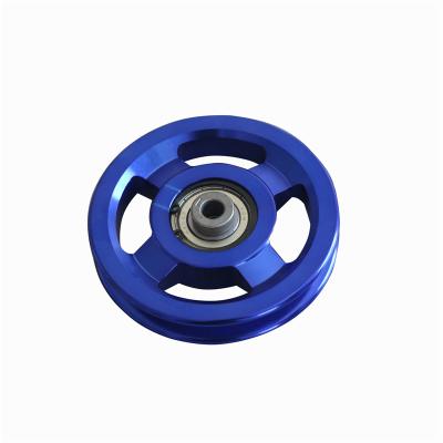 China Commercial good quality small pulley wheel cheap aluminum for gymnasium accessories for sale