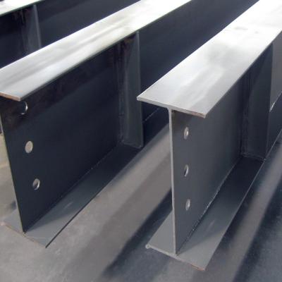 China Structural Steel Workshop I Beam Hot Rolled SS 400 Astm A36 Mild Steel H Beam for sale