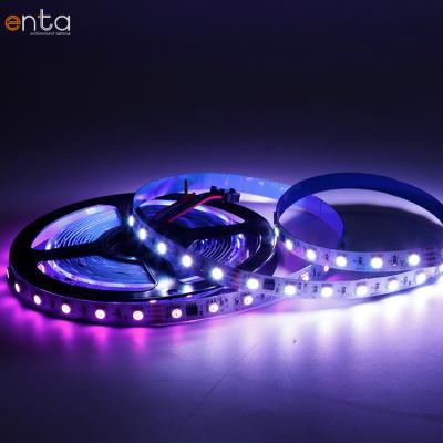 China Entertainment Venues/Business Center/Mall Ready To Ship Color Changing 5M 60W 12Mm 60Leds RGB W4000K 5050 Led Strip Rgbw for sale