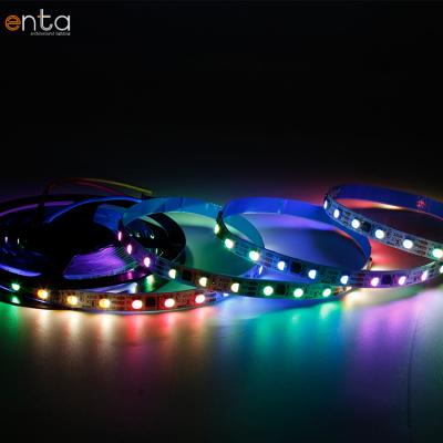 China Entertainment Venues / Business Center / Shopping Mall Sweeping Custom Label Ip66 Waterproof Rgb+ W3000K 5050 Rgbw 4 In 1 Led Strip Light DC 24V for sale