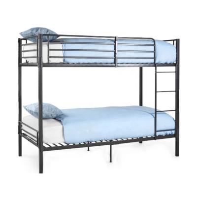 China Hotel Adjustable Army Triple (Other) Bunk Bed For Sale Red White Silver Black Color Metal Bunk Bed for sale