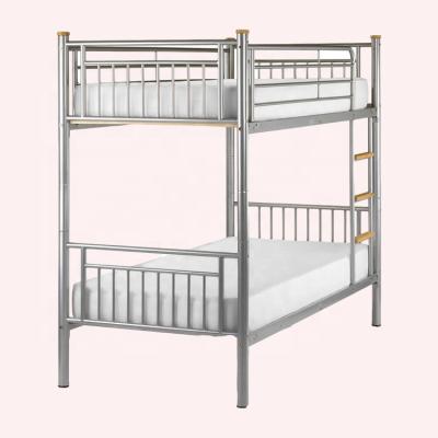 China Comfortable metal bunk bed used in school dormitory metal adult bunk beds for sale