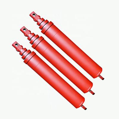 China Engineering double acting telescopic hydraulic cylinder used in engineering and sanitation equipment for sale