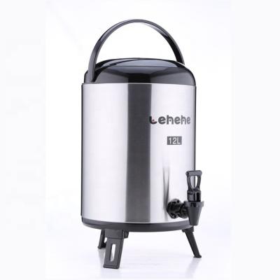 China Keep Hot / To Keep Cold Milk Tea Coffee Coffee Stainless Steel Insulation Barrel With Dispenser for sale