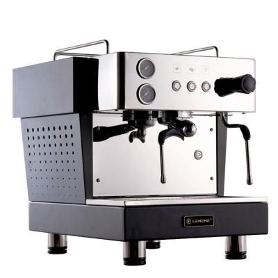 China Hotel LEHEHE E1 Commercial Single Group Cappuccino Smart Manual Coffee Maker for sale