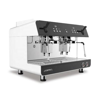 China 2 groups Commercial Italian Commercial Espresso coffee machine/commercial coffee machine for cafe, restaurant for sale