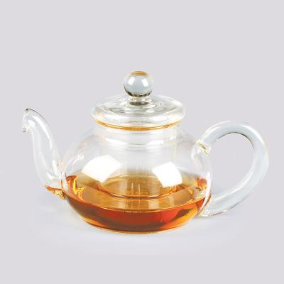 China YAMI Transparent Glass Tea Pot Viable Teapot Sets for sale