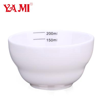 China Professional SCAA Stocked Shaping Cup / Cup Shaping Ceramic Cup 200ml Ceramic White Sample Cup / Espresso Coffee Cup for sale