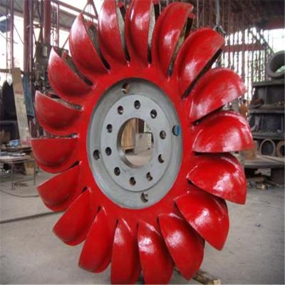 China Hydro Power Generating Set High Head Two Jets Pelton Impulse Turbine 5000KW for sale