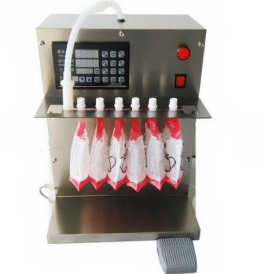 China Easy to operate standup pouch liquid filling machine yogurt doypack viscous liquid filling machine for sale