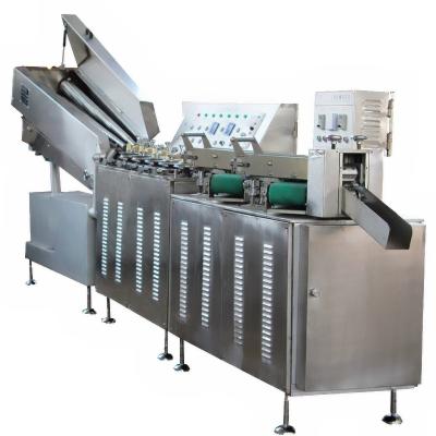 China Stainoless Steel Hard Cruth Lollipop Candy , Cruth Lollipop Production Line for sale