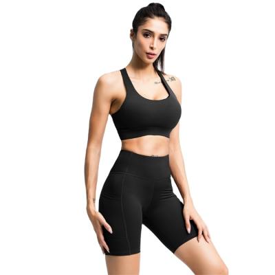 China Competitive Price Breathable Fitness Clothing Woman Gym Sets 2 Piece Gym Equipment Set For Women for sale