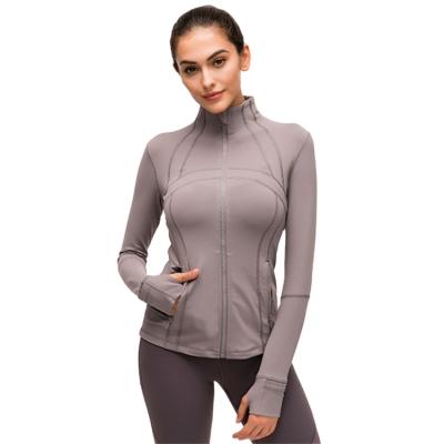 China New Arrival Breathable Gym Wear Women Plus Size Jackets For Women 2020 for sale