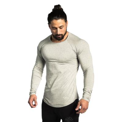 China QUICK DRY Fashionable Mens Sports Wear Long Sleeve Shirt Shaping Warm Wear for sale