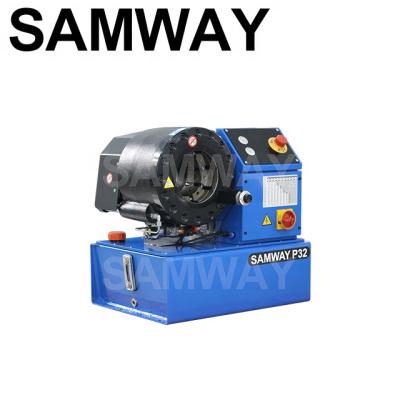 China Factory manufacture professional hydraulic hose crimper/crimping machine up to 2 inch SAMWAY P32 for sale