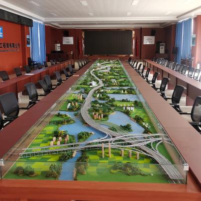 China Aluminum Conference Table Sand Table Customized Model for sale