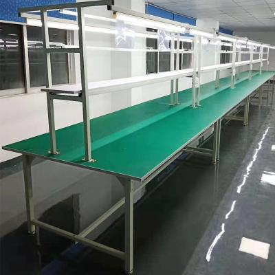 China Workbench Heat Resistant Anti-static Production Line Line Bench Set Operation Console Dress Set Packing Table for sale