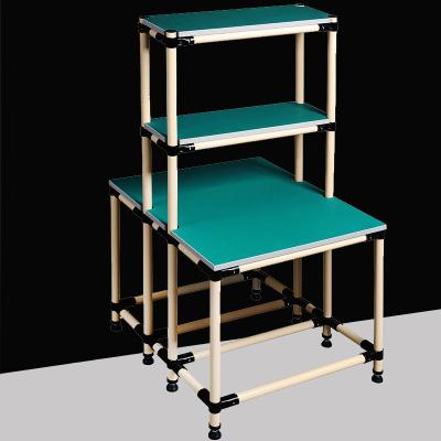 China Customized Industrial ESD Workbench Customizable Workshop Laboratory Assembly Production Line ESD Workbench for sale