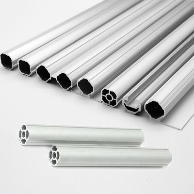 China Lightweight And Easy To Assemble Tube OD 28mm Thickness 1.7mm /1.2mm/1.5mm Surface Oxidation Treatment Aluminum Alloy Lean Structural Pipe for sale