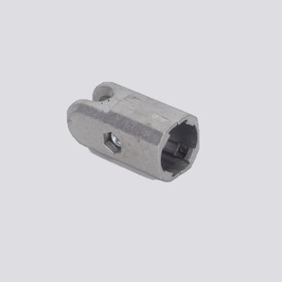 China Direct Selling Aluminum Alloy Tube Metal Tube Connector Metal Joint Joint Equal for sale