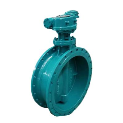 China DN200-DN2000 EN593 EPDM General Seal Valve Manufacture Flanged Double Eccentric Butterfly Valve for sale