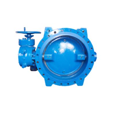 China General OEM BS DIN AWWA WCB Professional Flange Double Eccentric Butterfly Valve for sale