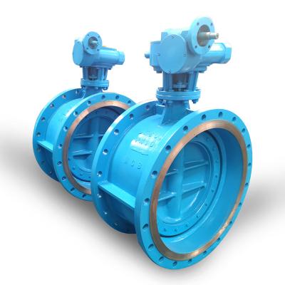 China General High Performance Double Flange Eccentric Eccentric Butterfly Valve for sale