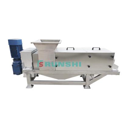 China Residential Waste Plant High Efficiency Stainless Steel Digester Effluent Dehydrator Machine for sale