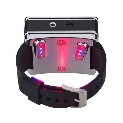 China Cold Treatment Device Semiconductor Laser Therapy Wrist Watch Manufacturers Medical Laser Watch GY-L2 for sale