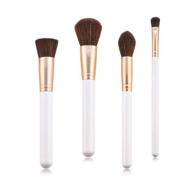 China Wholesale 4pcs Foundation Powder Skin-friendly Private Label Makeup Brush Professional Custom Facial Kit for sale