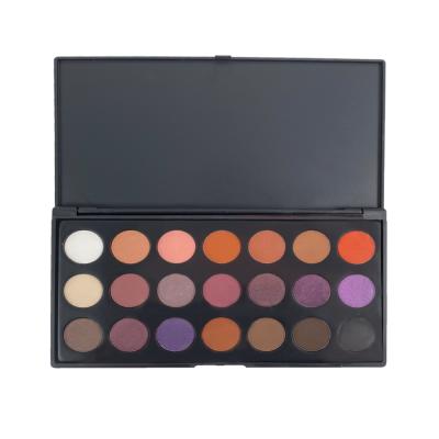 China Waterproof 2021 Wholesale Cardboard Eyeshadow Palette Empty Makeup Eyeshadow Palette Manufacturer for sale