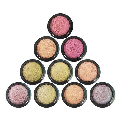 China Waterproof Eyeshadow Palette Sprinkle OEM 10 Color Palette Makeup Box Eyeshadow Chameleon Eyeshadow for sale