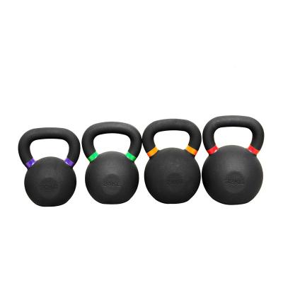 China Powder Coating Low Price Cross Training Fitness Gym Strength Adjustable Competition Cast Powder Coated Kettlebell for sale