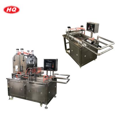 China Factory Small Capacity Semi-automatic Candy Making Machine MIni Soft and Hard Filled Candy Machine for sale