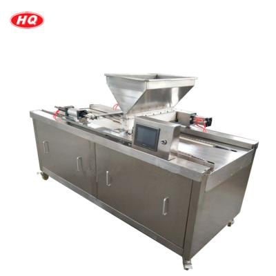 China Full Automatic Snack Factory High Speed ​​Double Lines Cake Forming Machine Cup Cake Cream Machine for sale