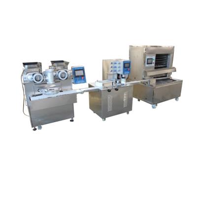 China HQ-11 Bakery PLC Touch Screen Commercial Automatic Count Old Moon Cake Forming Machine for sale