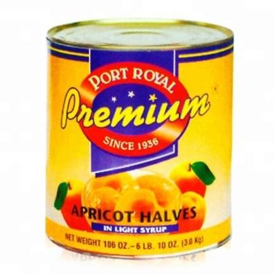 China Tinned canned yellow peach halves in DURAZNOS ALMIBAR for sale