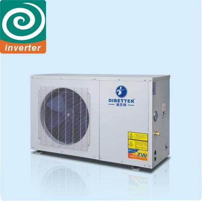 China Car 8kw R32 Air Source Hot Water Heatpumps Heating DC Inverter Cooling Air To Water Heat Pump for sale