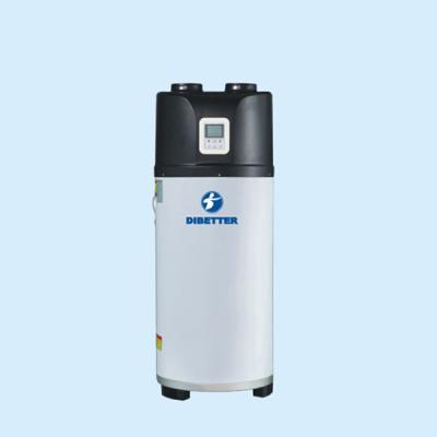 China Car 3.0KW All in One Air Heater Pump Bath Water Heater Domestic Hot Water Heat Pump for sale