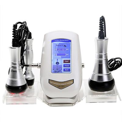 China Weight Loss 3 in 1 Ultrasonic Cavitation RF Cavitation Vacuum Slimming Machine for sale