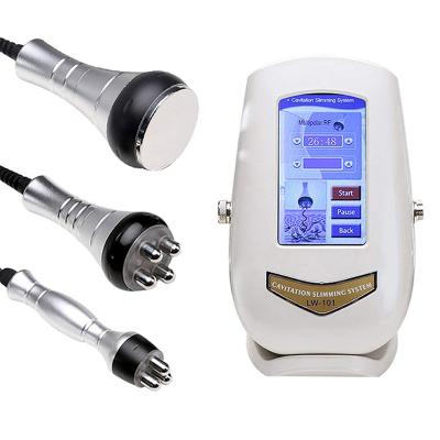 China Weight Loss Hot Sale! Wholesale Reduce Fat Belly Cavitation 40k Mini Vacuum RF Slimming Machine for sale