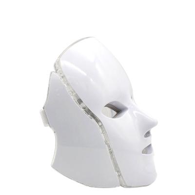 China Treatment Acne 7 Hot Sale Color Pdt Photon Facial Beauty Therapy Led Mask Face Mask And Neck Skin Care Light for sale