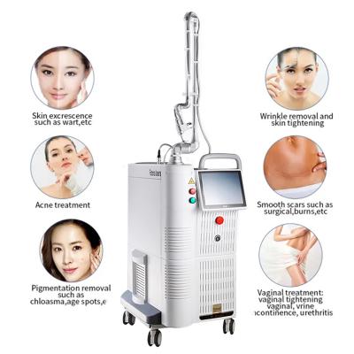 China Skin Tightening Equipment Medical Fractional Metal Tube Medical Fractional Tube Beauty Equipment CO2 Laser RF Acne Scar Machine for sale