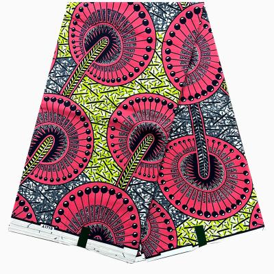 China Nice Real Style African Wax Cotton 100% New Type Anti-Static Nice Price High Quality Print Fabric High Quality African Wax for sale