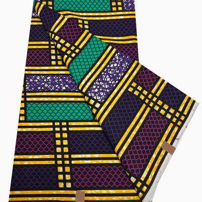 China African Ankara Yachitex Cotton Ankara Fabrics Anti-Static Wax Print Fabrics Wax Print Fabric For Dress for sale