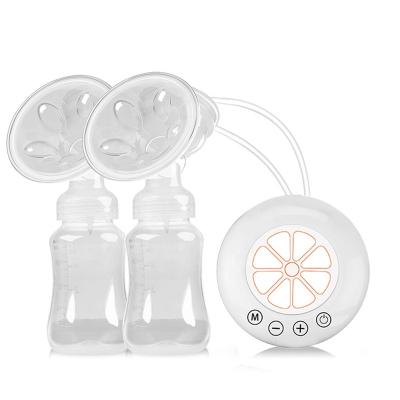 China BPA Free Electric Smart Breast Pump Dual Portable With Cold Free Baby Milk Bottle Heat Protection BPA Powerful Breast Pump for sale