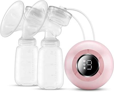 China BPA Free Breast Pump Double Breast Pump Painless Electric Automatic Breast Pump Milk Overflow Prevention Products for sale