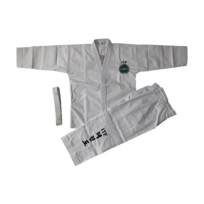 China Good Quality ITF Suit Uniforms Factory Production Support Breathable Customization Taekwondo Dobok for sale