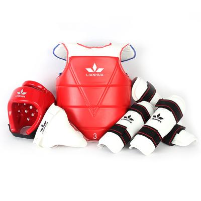 China Taekwondo Sports Equipment Good Quality Taekwondo Protector Taekwondo Training Using Protective Gear Factory Logo Custom Production for sale