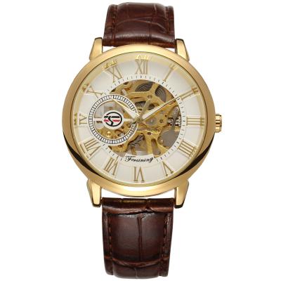 China Alarm Fashion Skeleton Sports Army Automatic Mechanical Wristwatch For Men Business Classic Man for sale